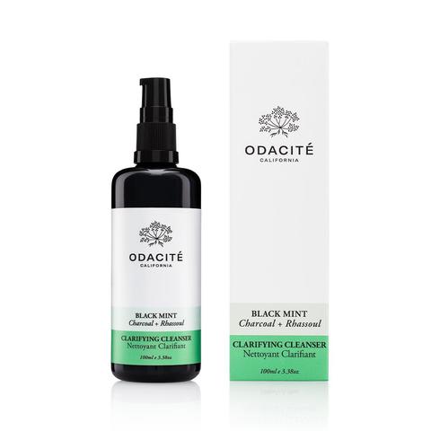 Black Mint • Charcoal + Rhassoul • Clarifying Cleanser Cleanser Odacite